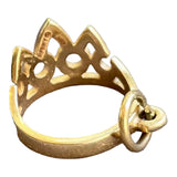 Retired Rare James Avery 14K gold Tiara Charm