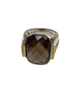 Smoky Topaz Gemstone Ring