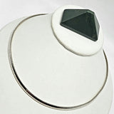 sterling omega necklace