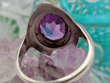 vintage amethyst ring