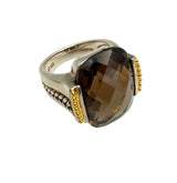 brown topaz ring