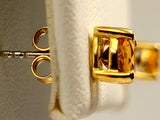 citrine earrings
