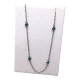 Blue Topaz By The Yard Necklace