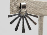Retired James Avery Fan Sunburst Earrings