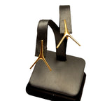 Avant-garde Screw Back Earrings signed