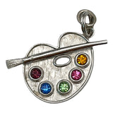 Paint Palette Charm