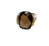 Smoky Topaz Gemstone Ring