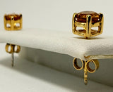 citrine studs