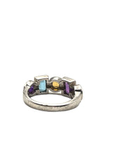 Confetti multi gemstone ring
