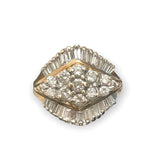 Gold diamond ring
