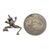 Silver Tree Frog Pendant Sterling