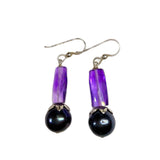 amethyst earrings