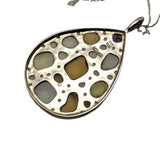 Gem Party Cluster Pendant Necklace