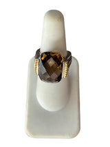 Smoky Topaz Gemstone Ring