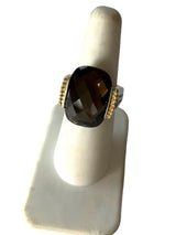 Smoky Topaz Gemstone Ring