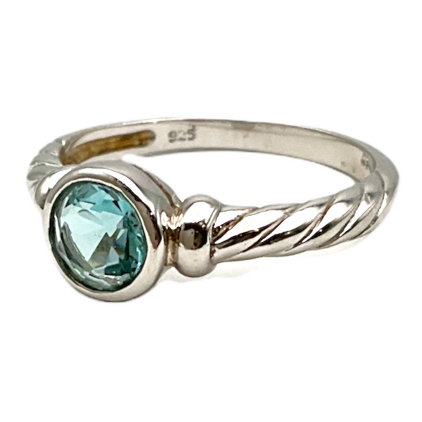blue topaz ring 